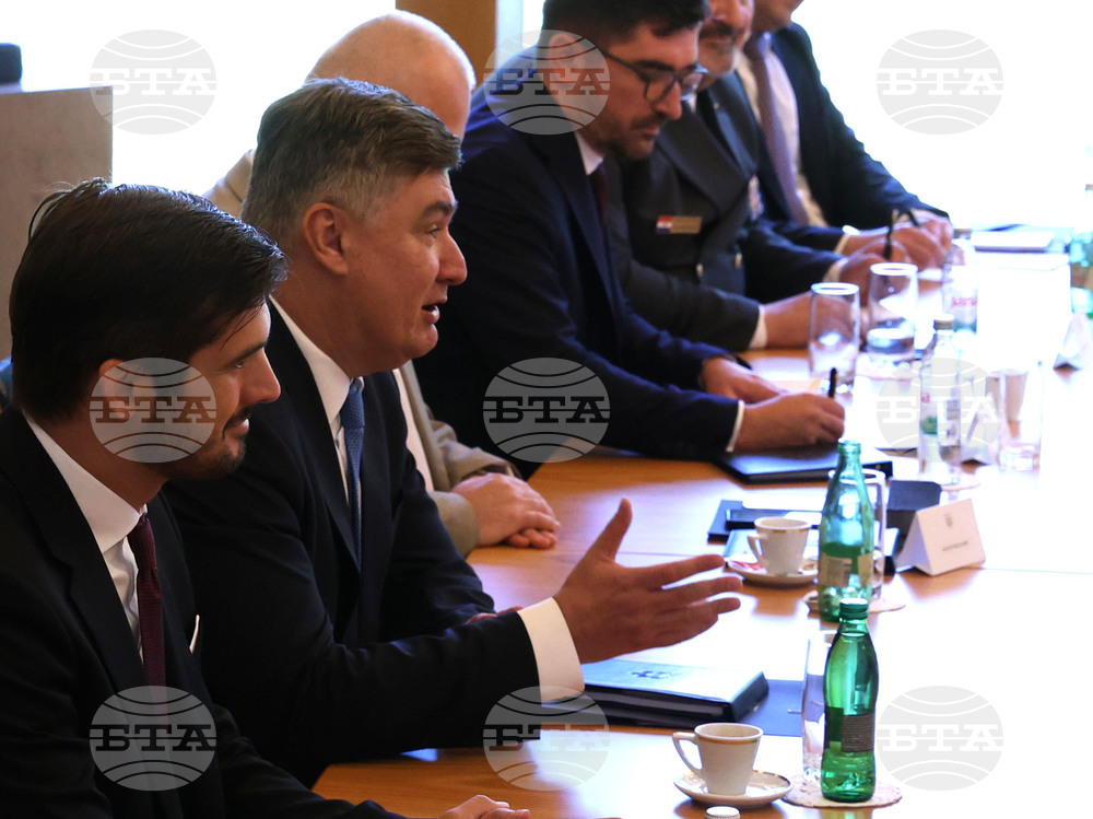 Хърватия - България - президенти - пленарни разговори