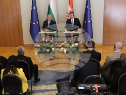 Хърватия - Румен Радев - Зоран Миланович - пресконференция