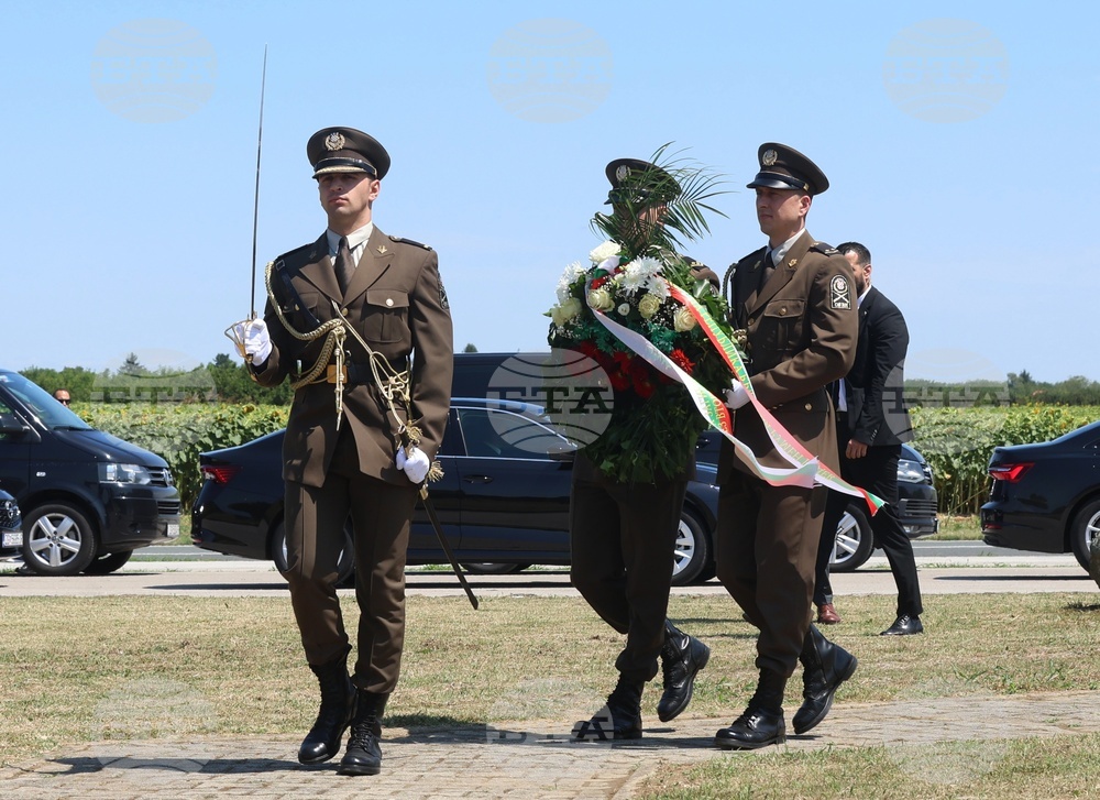 Хърватия - Румен Радев - Българско военно гробище - почит