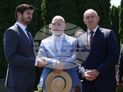 Хърватия - Румен Радев - Българско военно гробище - почит