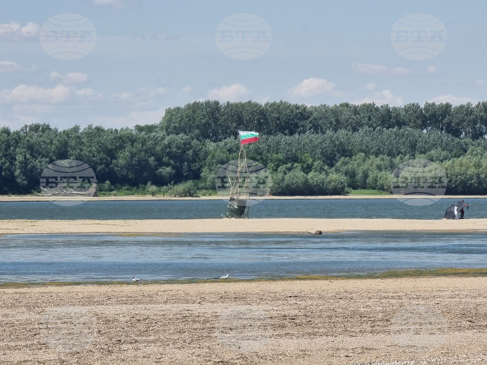 Русе - река Дуанв - ниско ниво