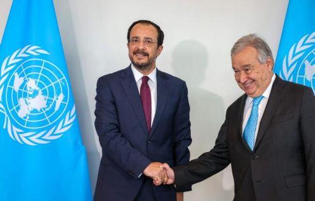 КНА: Кипърският президент Никос Христодулидис каза, че има „важни резултати“ след неформалната среща в Ню Йорк по кипърския въпрос