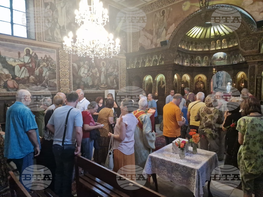 Търговище - Илинден - храм „Св. Йоан Рилски“ - празнична служба