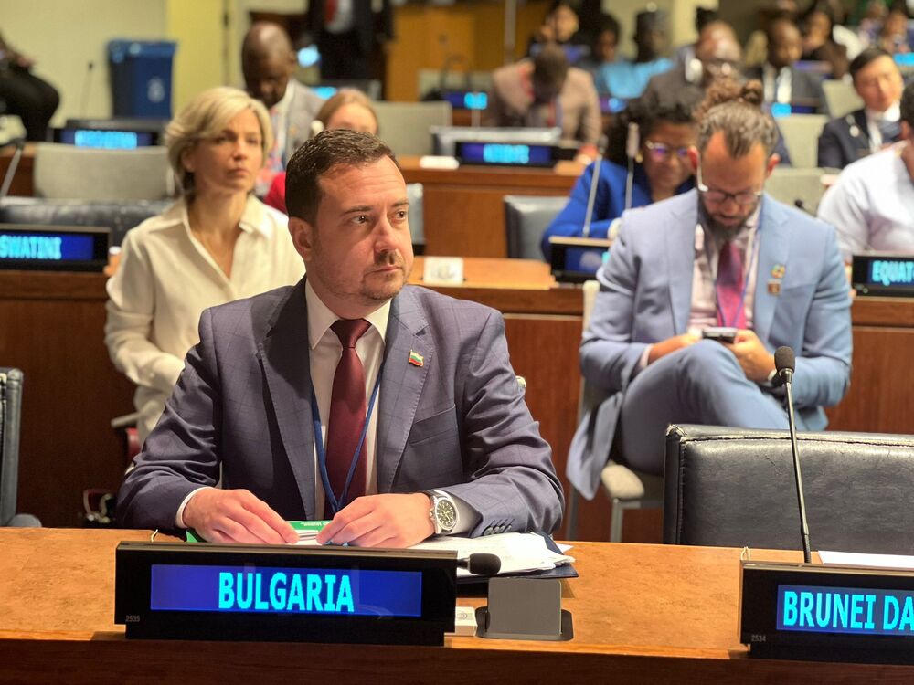 Deputy Foreign Minister Pavlov Participates in UN Sustainable Development Forum