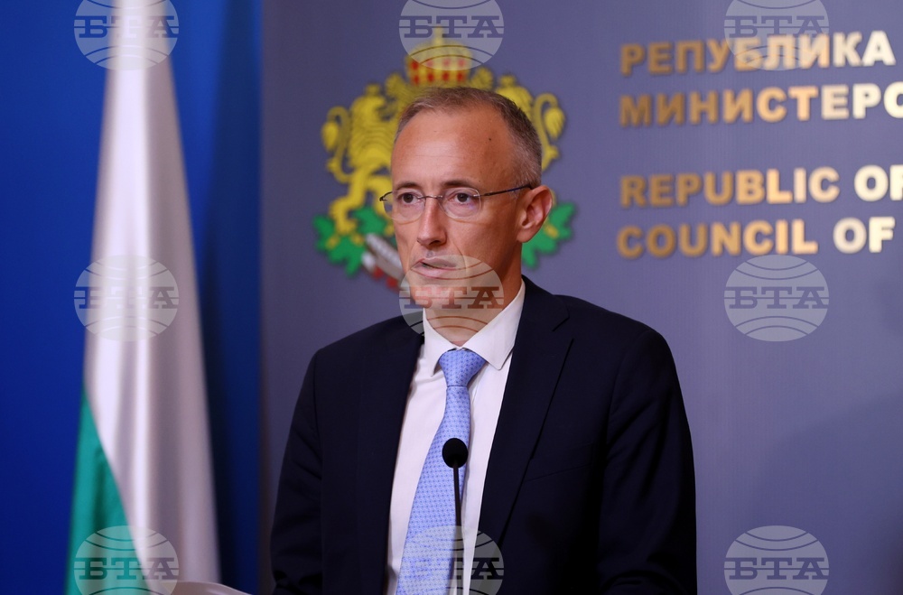 Министерски съвет - Красимир Вълчев - брифинг
