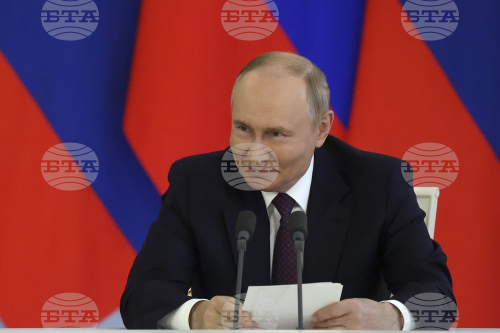 Путин заяви, че се надява, че мирните преговори между Русия и Украйна ще продължат