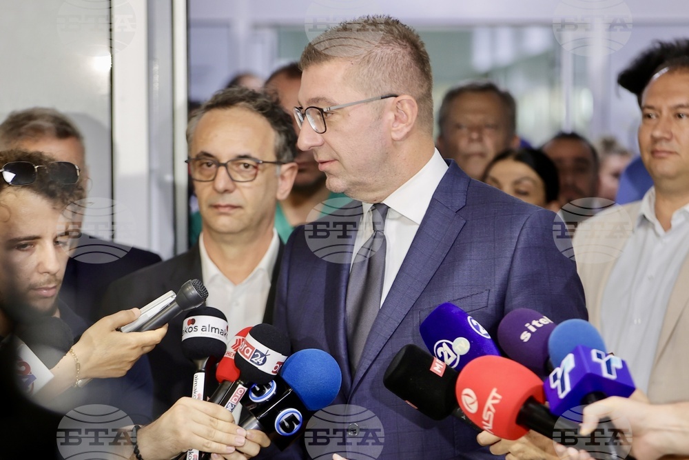 Мицкоски очаква митата на САЩ за Северна Македония да паднат под обявените сега 15 процента