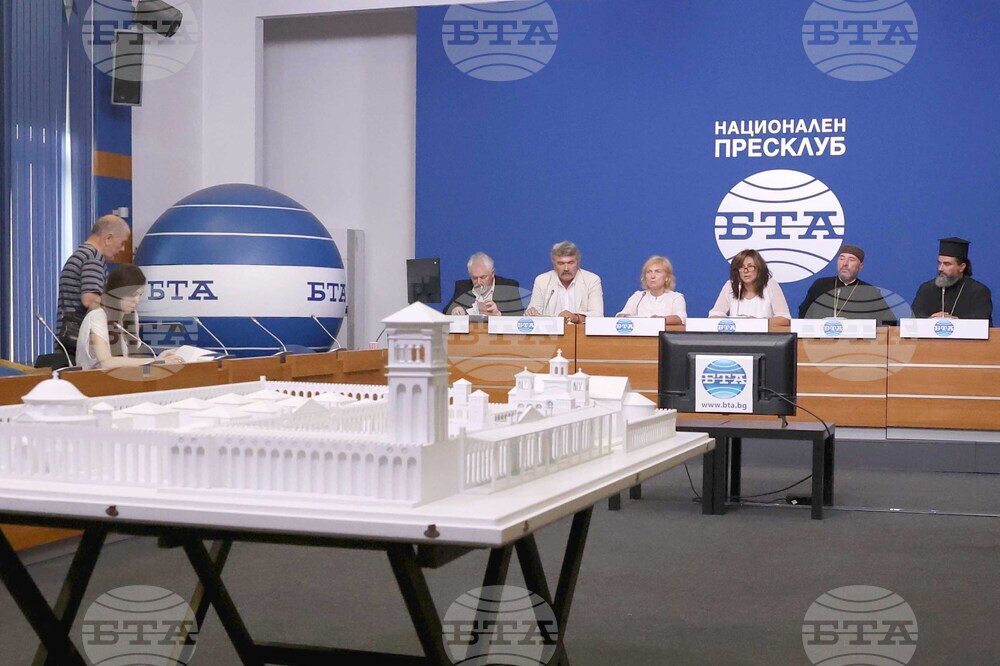 Българската базилика в украинския град Арциз е изградена на почти седемдесет процента