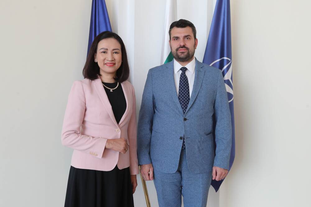 FM Georgiev Receives Newly Appointed Vietnamese Ambassador Nguyen Thi Minh Nguyet