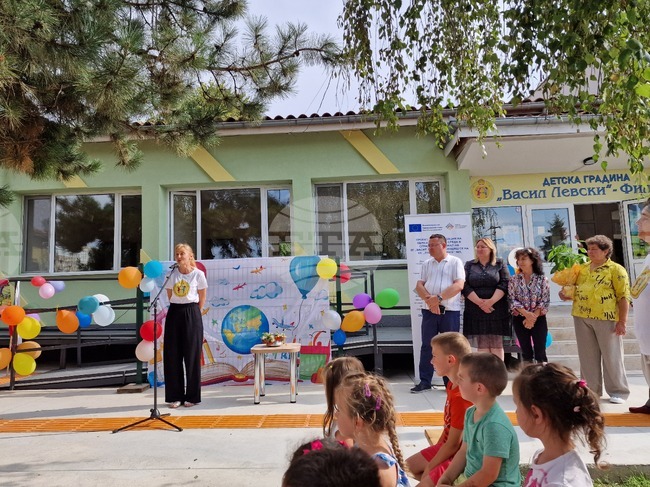 Откриха модернизираната сграда на филиала на Детска градина „Васил Левски“ в Свищов