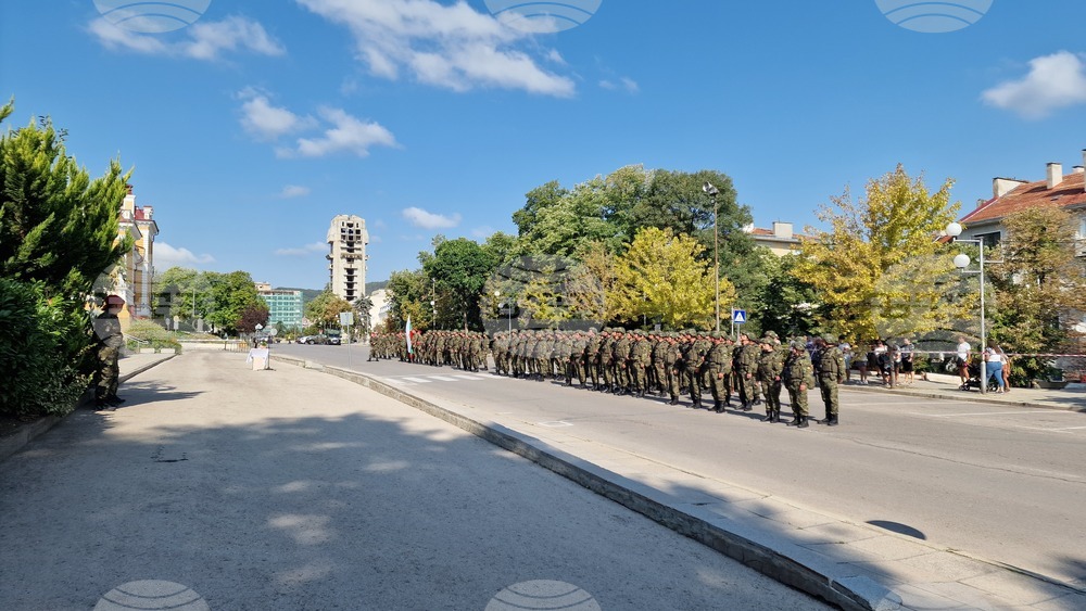 Шумен - международна мисия на НАТО в Косово - изпращане