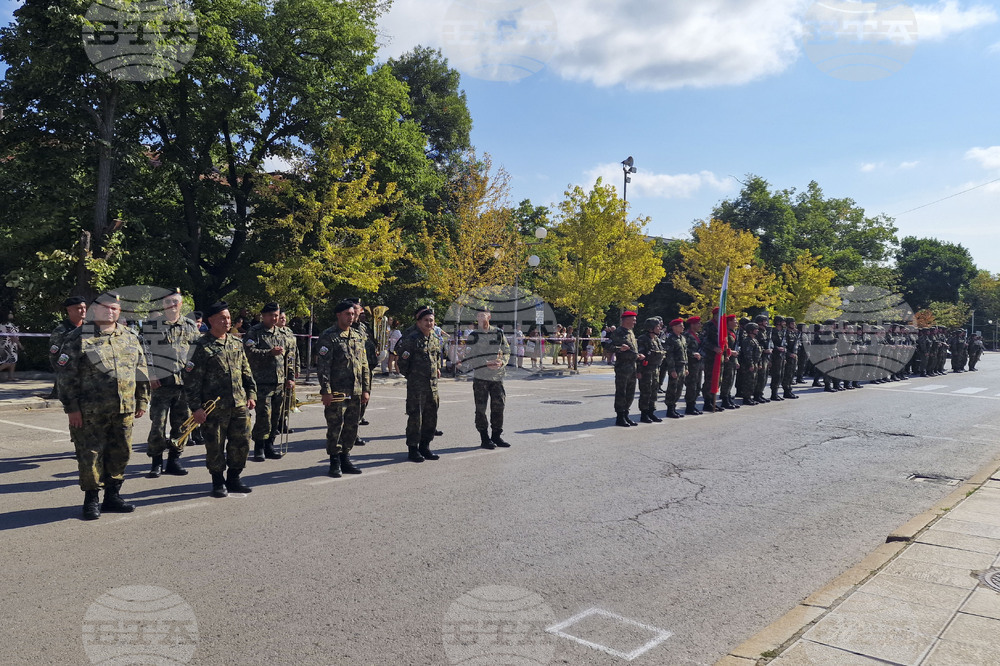 Шумен - международна мисия на НАТО в Косово - изпращане