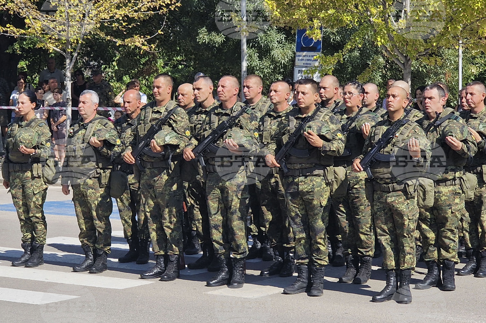 Шумен - международна мисия на НАТО в Косово - изпращане