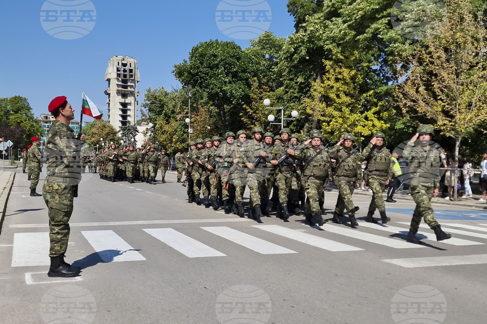 Шумен - международна мисия на НАТО в Косово - изпращане