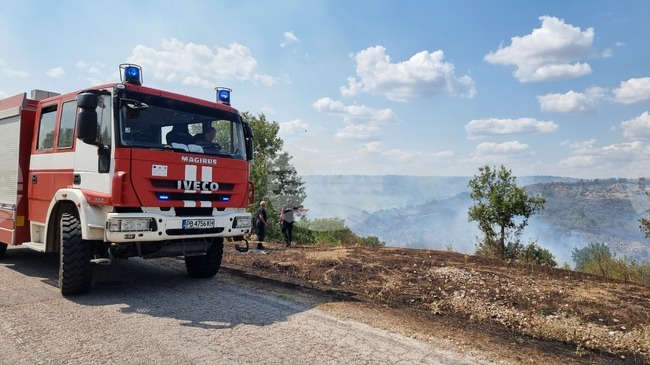 Пожарите в област Хасково са локализирани
