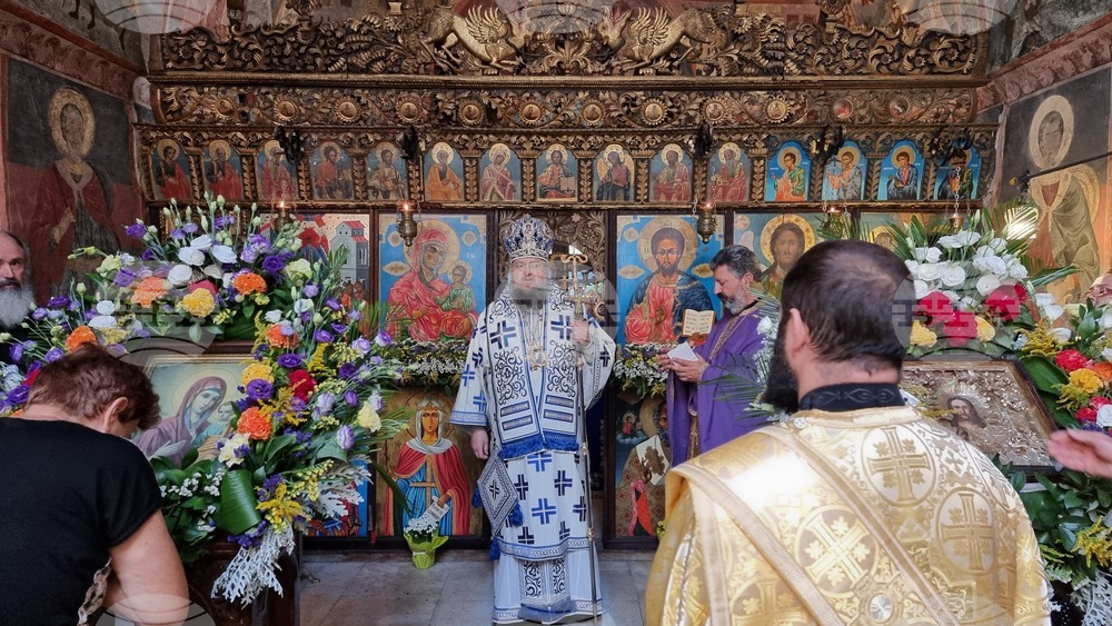 Врачанският митрополит Григорий отслужи архиерейска света литургия за храмовия празник на Черепишкия манастир „Успение Богородично“