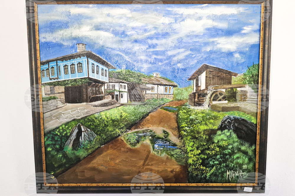 Троян - изложба на художничката Марина Димитрова- галерия "Серякова къща"