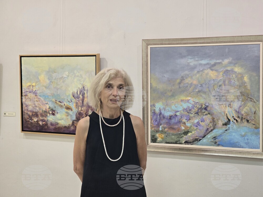 Мая Бисеркова откри самостоятелна изложба в художествена галерия „Илия Бешков“ в Плевен