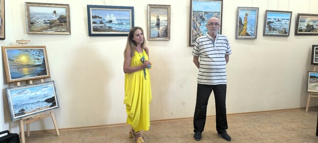 Волейболна легенда откри изложба живопис в Каварна