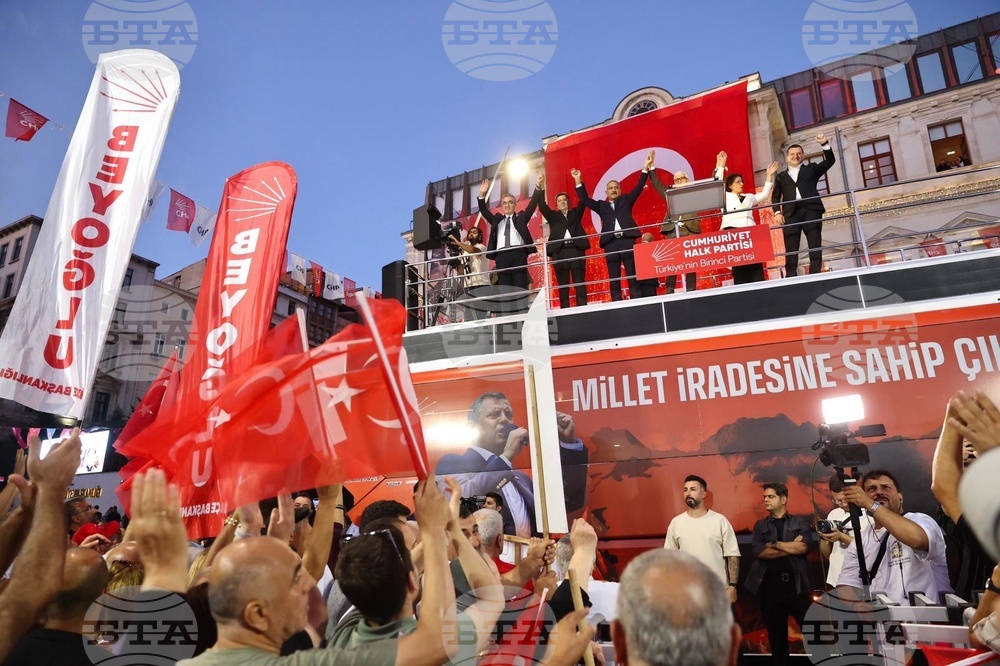 Sofia Mayor Joins European Colleagues at Opposition Protest in Istanbul in Support of Arrested Mayor Imamoglu