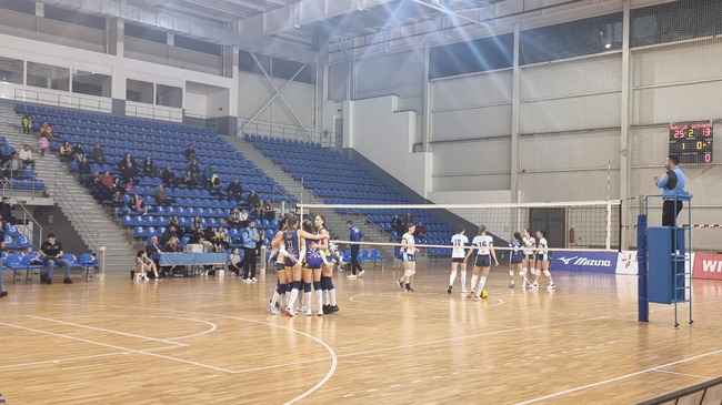 Марица (Пловдив) постигна първа победа в полуфиналния плейоф срещу Славия в Националната волейболна лига за жени