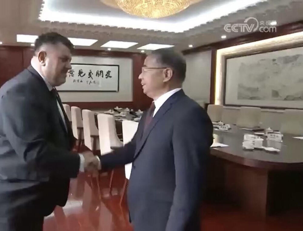 Deputy Prime Minister and BSP National Council Chair Zafirov Meets with Senior Official of Communist Party of China