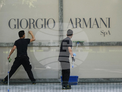 Italy Obit Armani