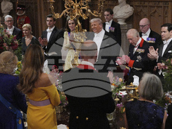 APTOPIX Trump Britain Royals