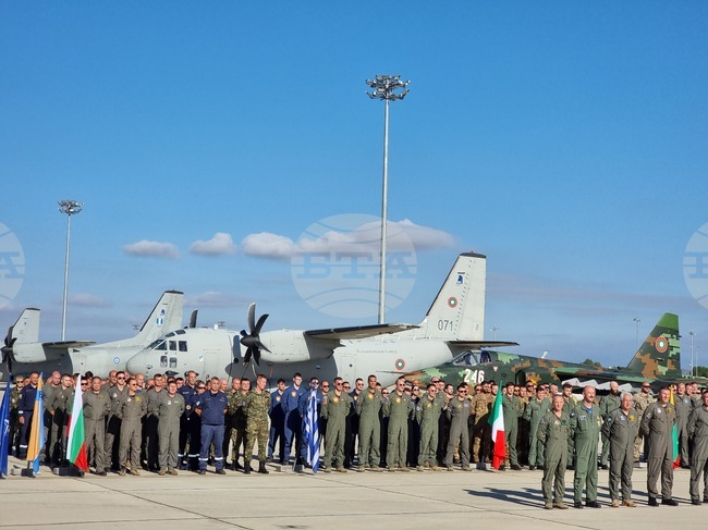 Започна международната летателна тренировка European Spartan Exercise 2025, на която България е домакин за седми път