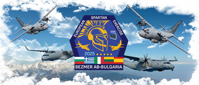 МО: Медиен ден на летателното учение „European Spartan Exercise 2025“