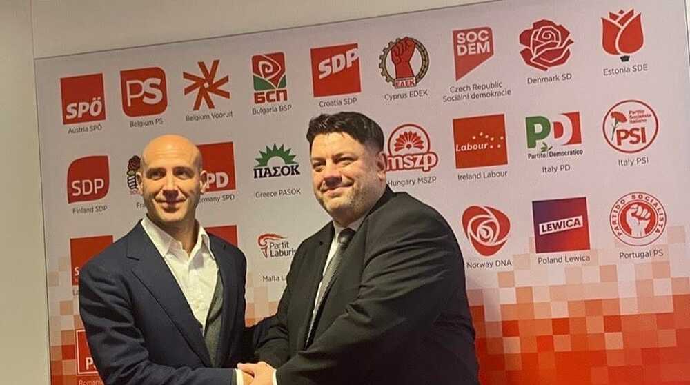 Bulgarian Socialist Party Leader Meets with PES Secretary General Filibeck