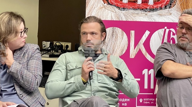 Актьорът и продуцент Алек Алексиев по време на дискусия: Филмите за българите в Украйна отварят очите ни за един свят, който не познаваме