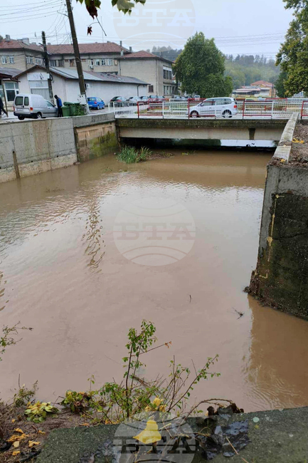 Река Хлебаровска в Цар Калоян е вдигнала нивото си с 50 см, но няма опасност от преливане, съобщи експерт в областната администрация в Разград