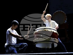 Народен театър “Иван Вазов” - Тайко барабани - репетиция