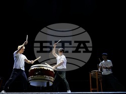 Народен театър “Иван Вазов” - Тайко барабани - репетиция