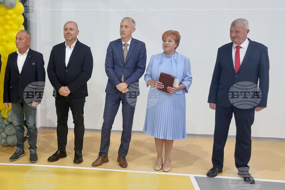 Силистра - физкултурен салон - откриване