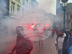 Белгия - Брюксел - стачка