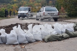 Село Николово - язовирна стена