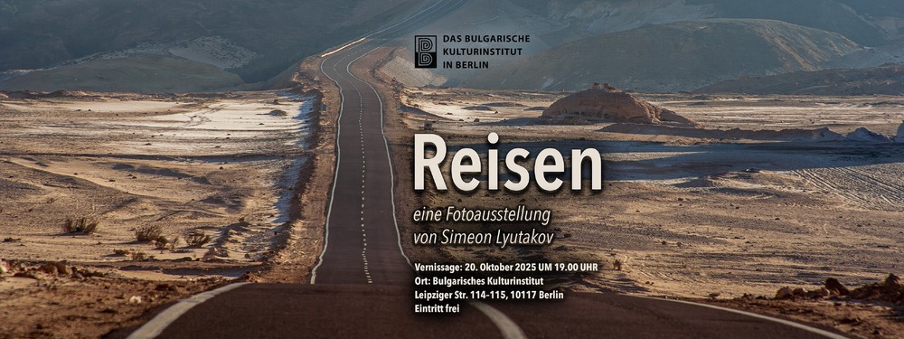 Actor and Photographer Simeon Lyutakov Presents "Travels" Exhibition at Bulgarian Cultural Institute in Berlin
