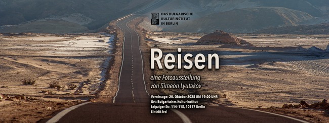 Actor and Photographer Simeon Lyutakov Presents "Travels" Exhibition at Bulgarian Cultural Institute in Berlin