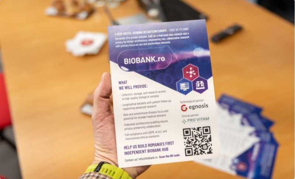 Аджерпрес: Biobank.ro – изследователски проект за редки и автоимунни заболявания, стартира в румънския град Сфънту Георге