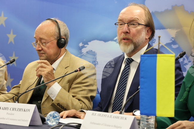 Ukrainian Chamber of Commerce and Industry President Urges Bulgarian Businesses to Participate in Ukraine's Reconstruction