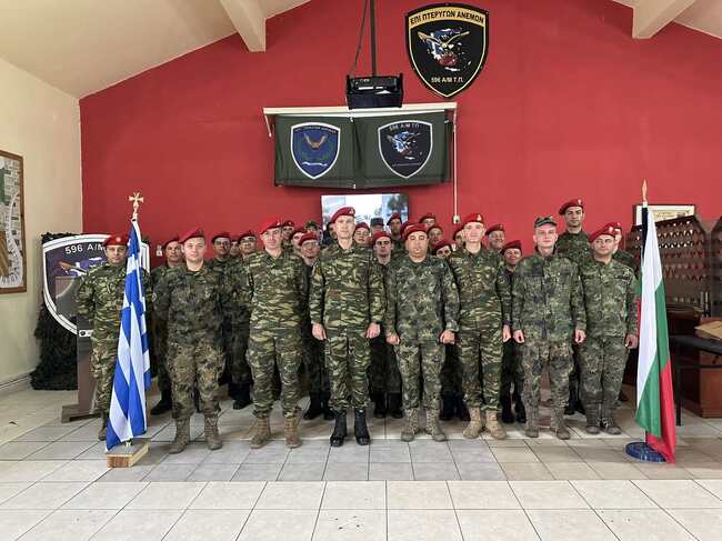Servicemen from Bulgarian Land Forces Take Part in Joint Training Exercise with Hellenic Colleagues in Kilkis