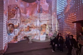 Велико Търново - интериорен 3D мапинг - църква-музей „Св. Димитър“
