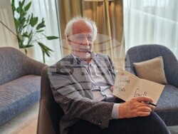 Тони Сервило пред БТА, снимки – Даниел Димитров/БТА