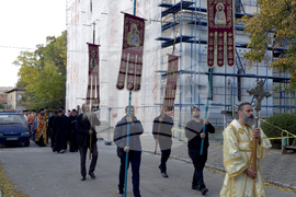 Видин - мощи на Свети Димитър - литийно шествие