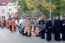 Видин - мощи на Свети Димитър - литийно шествие