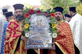 Видин - мощи на Свети Димитър - литийно шествие