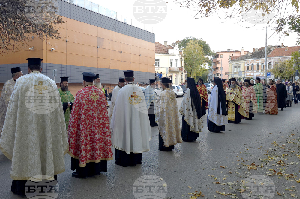 Видин - мощи на Свети Димитър - литийно шествие