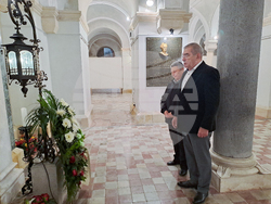 Хърватия - Джаково - епископ Йосип Юрай Щросмайер - почит